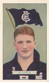 1934 Allen's VFL Footballers #38 Keith Shea Front